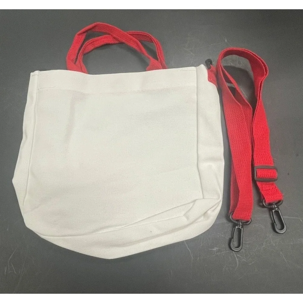 Disney Characters Girl's‎ Tote Shoulder Bag NEW Red Straps